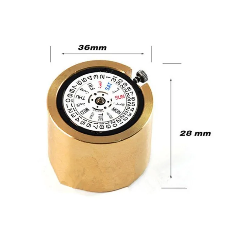 Supporto Per Movimento Orologio In Rame Giallo Supporto In Ottone Per Seiko 7S26 7S36 Nh35A Nh36A Strumento Di Riparazione Del Movimento