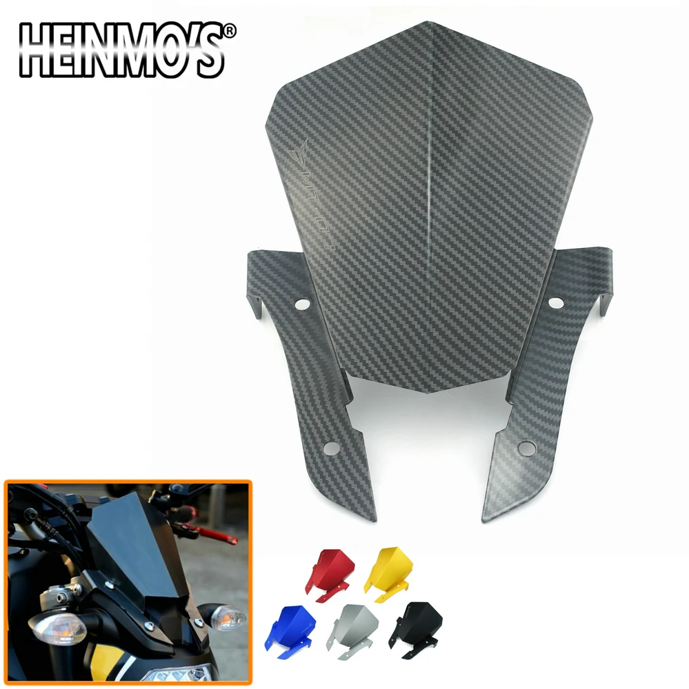 Защита ветрового стекла мотоцикла для Yamaha MT07 MT 07 FZ07 2013 2014 2015 2016 2017 |