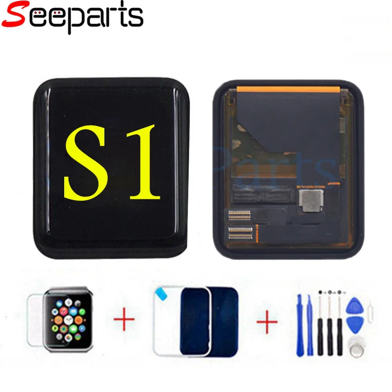 Для Apple Watch Series 1 ЖК дисплей 42 мм сенсорный экран дигитайзер Замена для серии 38 +