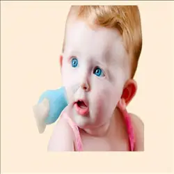 Новый безопасный нетоксичный детский ручной силиконовый носовой аспиратор для здоровья младенческий носовой всасывающий