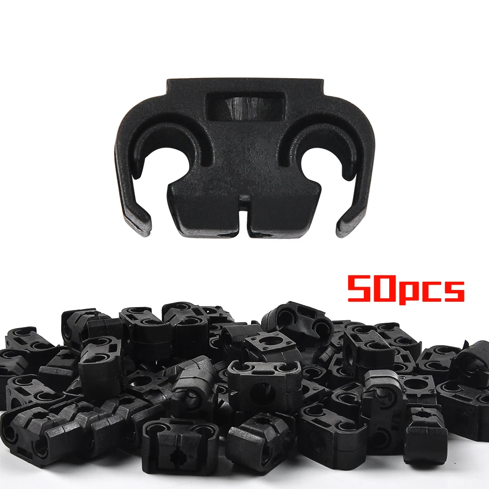 Partsworld 50pcs Brake Line Holder Brake Line Clips For All 4.75 Mm