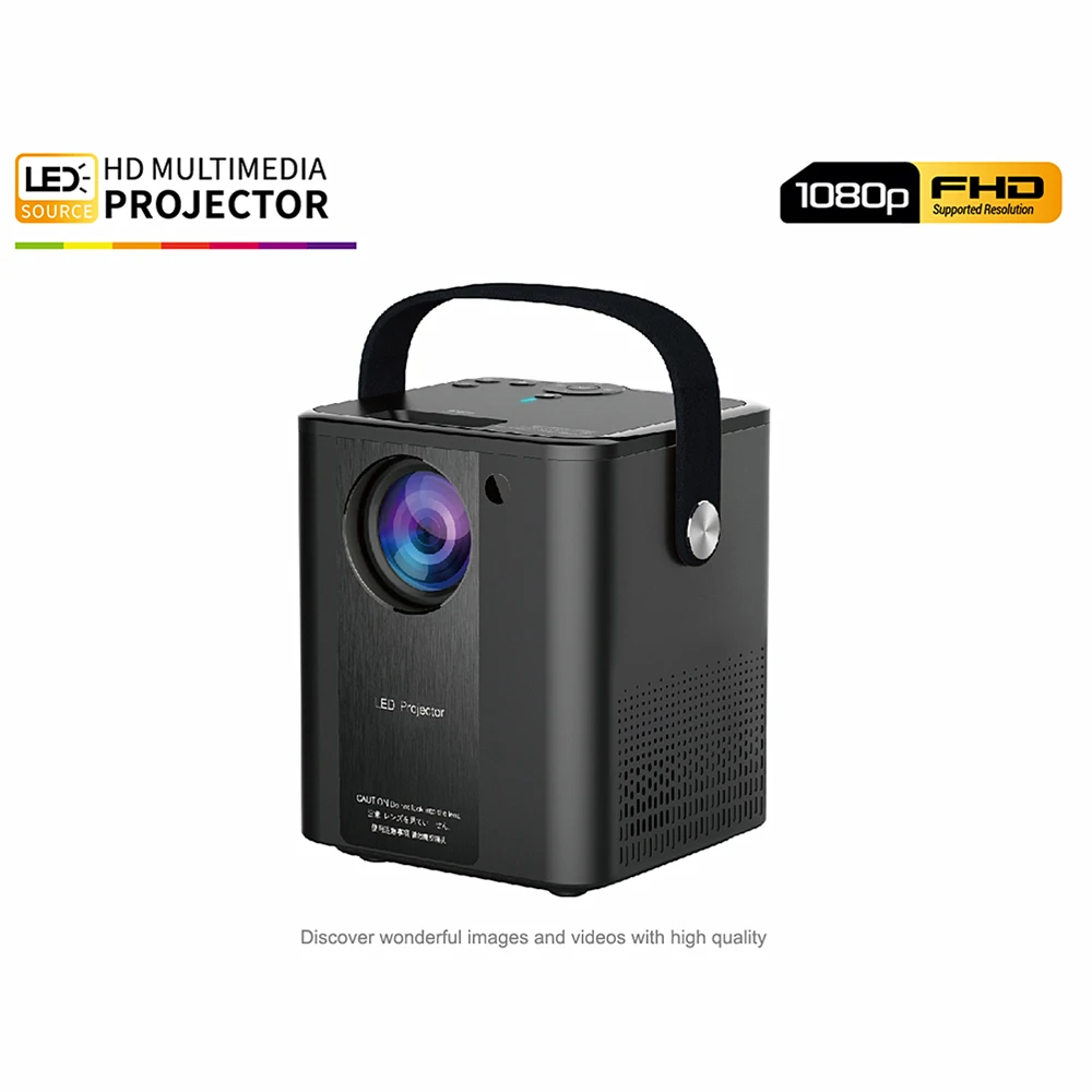 

C500 3.5 inch 480P Portable HD Home Projector Basic Edition European Standard