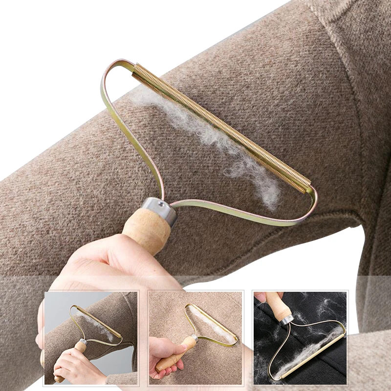 Lint Remover Clothes Fuzz Fabric Shaver Brush Tool Manual Fluff
