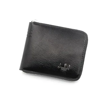 

New Men's Short Wallet Fashion Business Personality Wallet Card Wallet Big Bills Photo Wallet