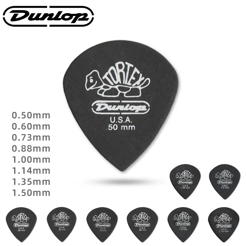 

Dunlop Pick. 482R JAZZ 3 TORTEX material non-slip electric guitar pick. Thickness: 0.50/0.60/0.73/0.88/1.00/1.14/1.35/1.50mm.