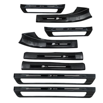 

18-20 for Audi q5l doorsill bar refit special stainless steel welcome pedal scratch and scratch proof Q5 interior decoration