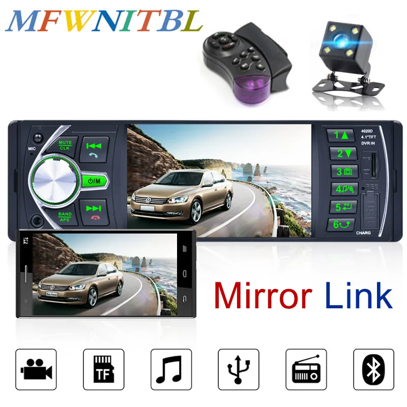 LTBFM Радио 1 Din 4 &quotстерео Bluetooth автомобильный аудио плеер MP5 мультимедиа авторадио