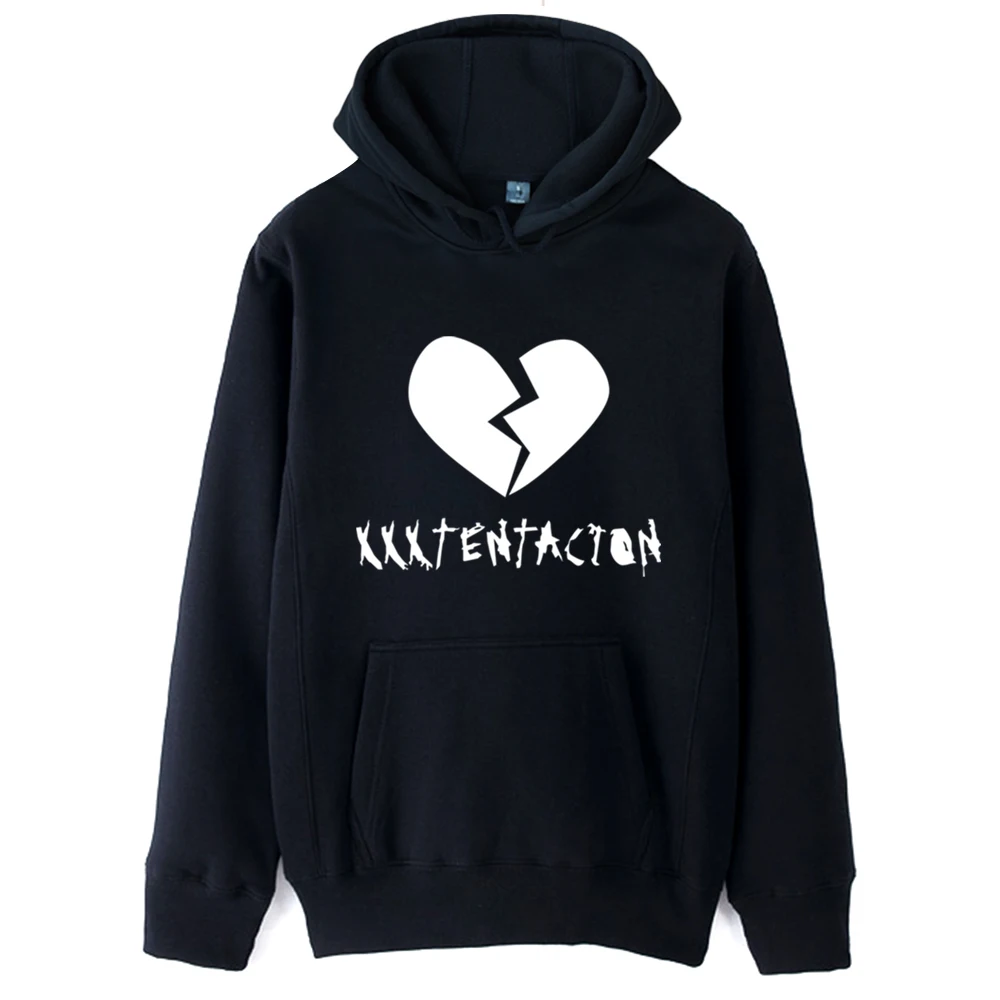 

Boy Man hoodies men hoodie sweatshirt xxxtentacion Broken Heart Couple Clothes Autumn Winter Fleece ZIIART