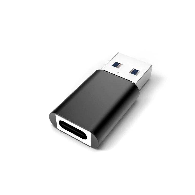 Кабель адаптер USB A Type 3 0 штекер C разъем для передачи данных и зарядки ноутбука ПК