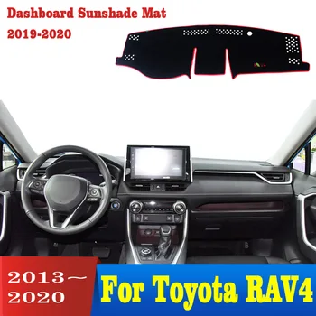 

Car Dashboard Avoid Light Pad Instrument Platform Desk Cover Mats Carpets For Toyota RAV4 2013-2015 2016 2017 2018 2019 2020
