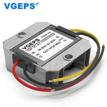 

48V-60V to 5V 2A step-down power converter, 60V to 5V 10W DC power module, 48V to 5V DC step-down regulator