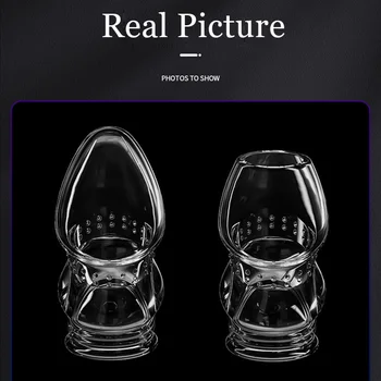 2PCS Glans Cock Ring Penis Enlargement Foreskin Rings Delay Ejaculation Reusable Penis Rings Extender Sex Toys for Men 5