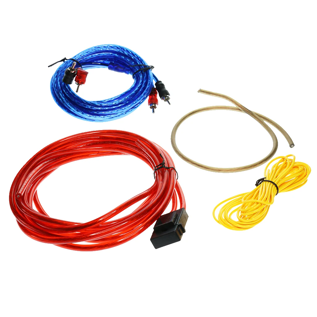 High Quality Car Audio Subwoofer Amplifier Installation AMP Wire Cable Kit