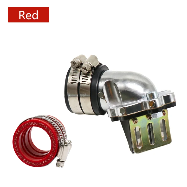 Красный JOG50 JOG90 карбюратор Интерфейс Вход - Цвет: Красный