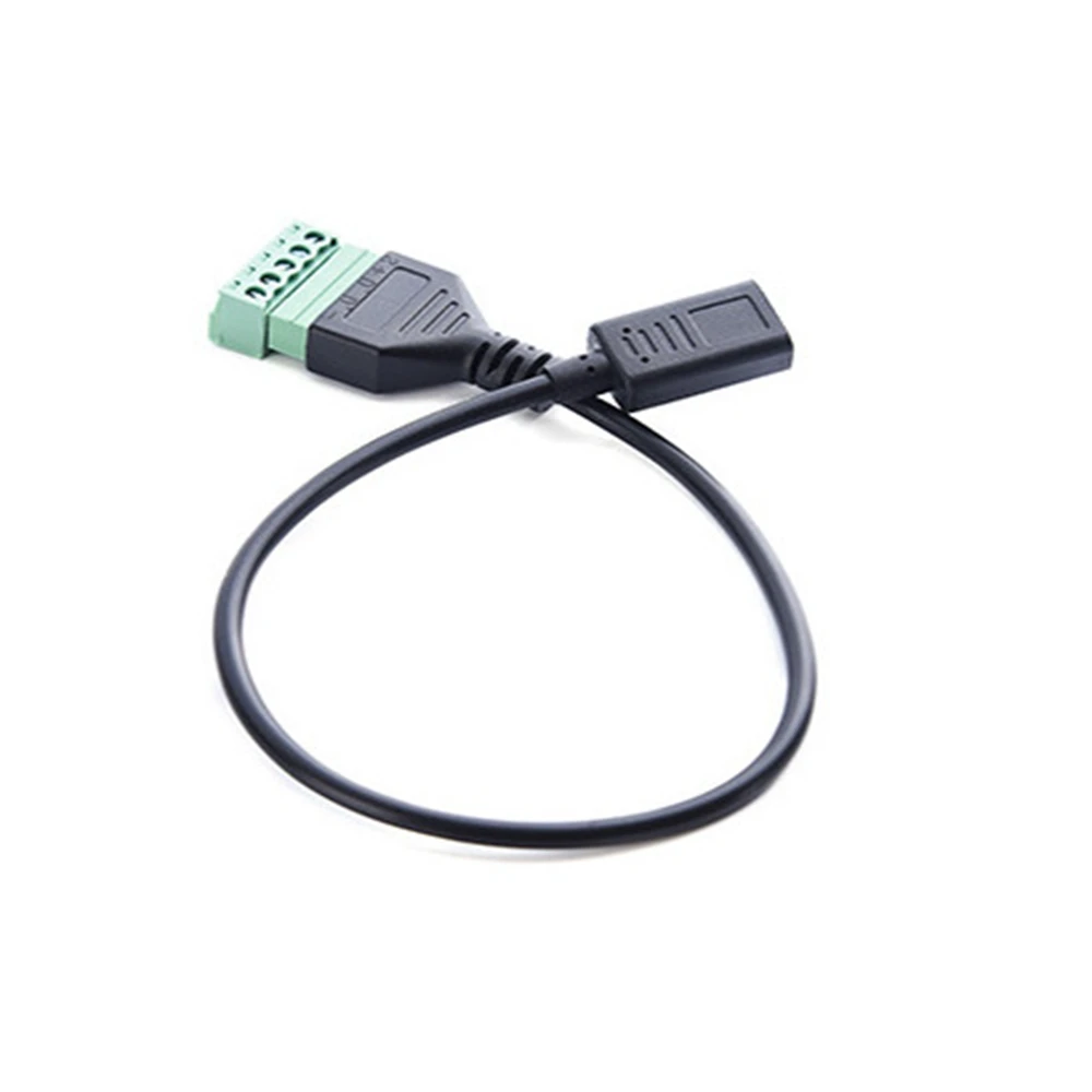 Припой-свободный USB разъем USB2.0 версия USB3.1 type-c женский зеленый solderless терминал соединительный кабель
