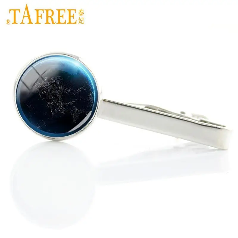 TAFREE, элегантная мода, галактика, космос, туманность, зажим для галстука, высокое качество, деловой мужской зажим для галстука, аксессуары для свадебного платья, ювелирные изделия A320