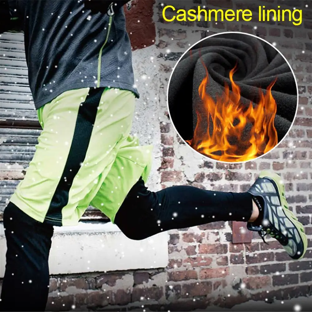 1 Piece Running Cycling Leg Warmers Bicycle Fitness Camping Outdoor Sports Safety Knee Pads Legwarmers Winter
