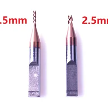 2 шт./лот Bianchi B99" F" Челюсти резак 1,5 мм 2,5 мм KEYLINE 994 лазерный концевой фреза 33.401.C00.V