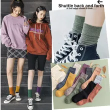 SP& CITY, женские модные одноцветные носки, хлопковые повседневные удобные короткие носки в стиле Харадзюку, оригинальные хипстерские уличные носки