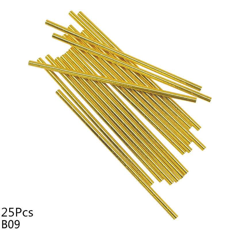 25Pcs-B09 Для маленьких девочек розовая бумажная салфетка под тарелку кружку одноразовая посуда набор 1-й День Рождения Вечеринка Детский душ с днем рождения принадлежности для детей - Цвет: 25Pcs-B09