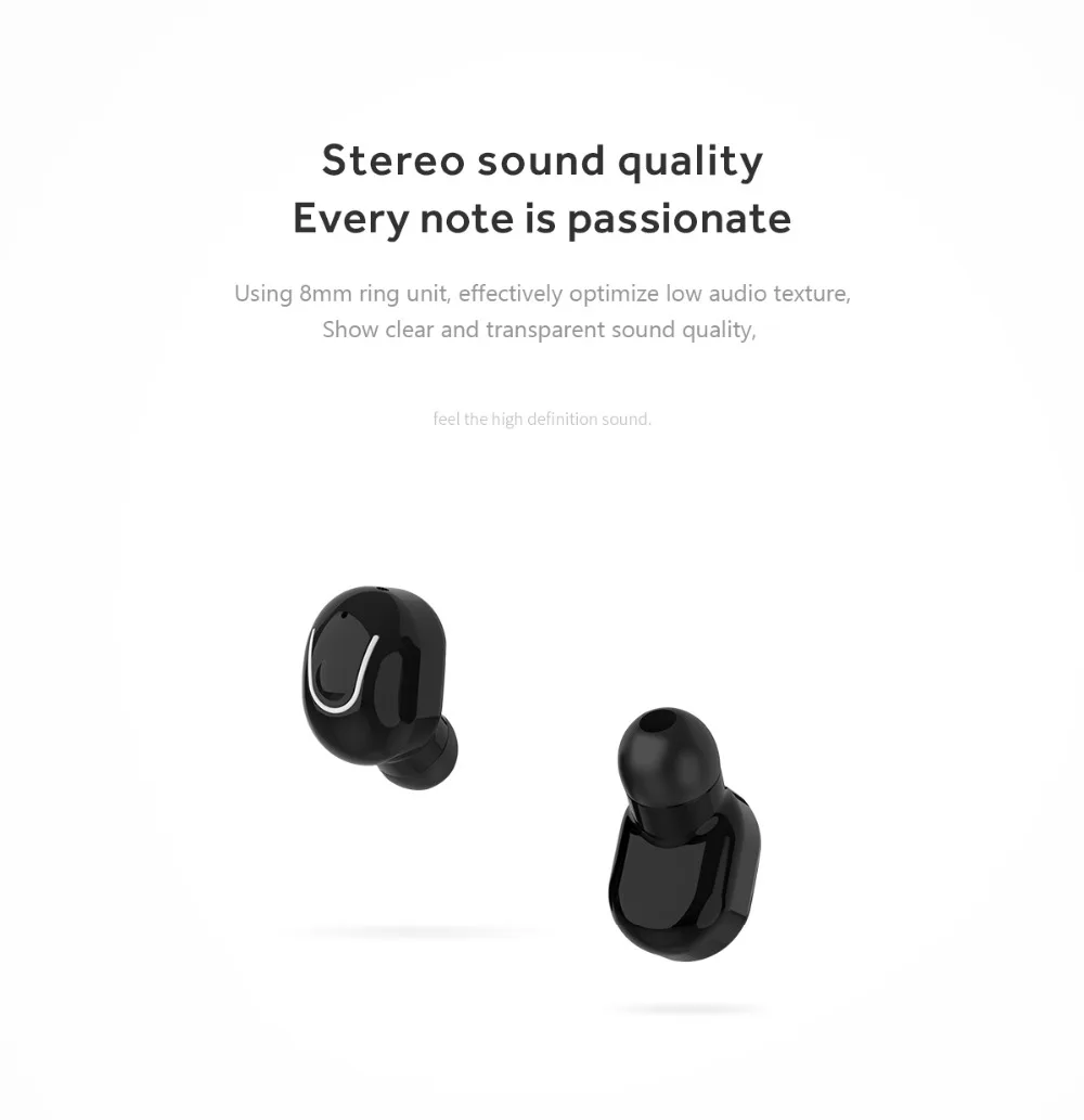 TWS мини беспроводные Bluetooth наушники 5,0 спортивные стерео наушники с микрофоном для samsung iPhone huawei