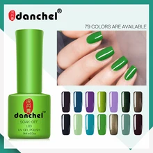 Danchel 1-40 Цвет 9 мл гель покрытые лаком ногти искусство гель uv Vernis светодиодная база для ногтей! полупостоянная светодиодный Soak Off Гель-лак для ногтей