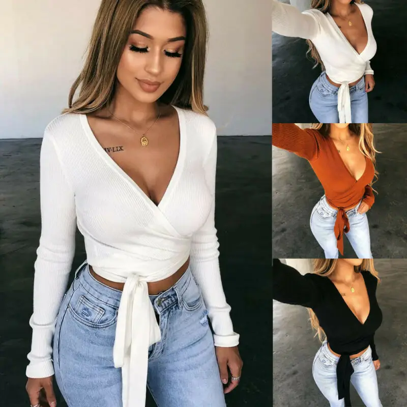 

1PC Fashion Buttons Knitting Blouse Casual Sweater Winter Ladies Slim Fit Bottom Tops Female Women Long Sleeve Shirt