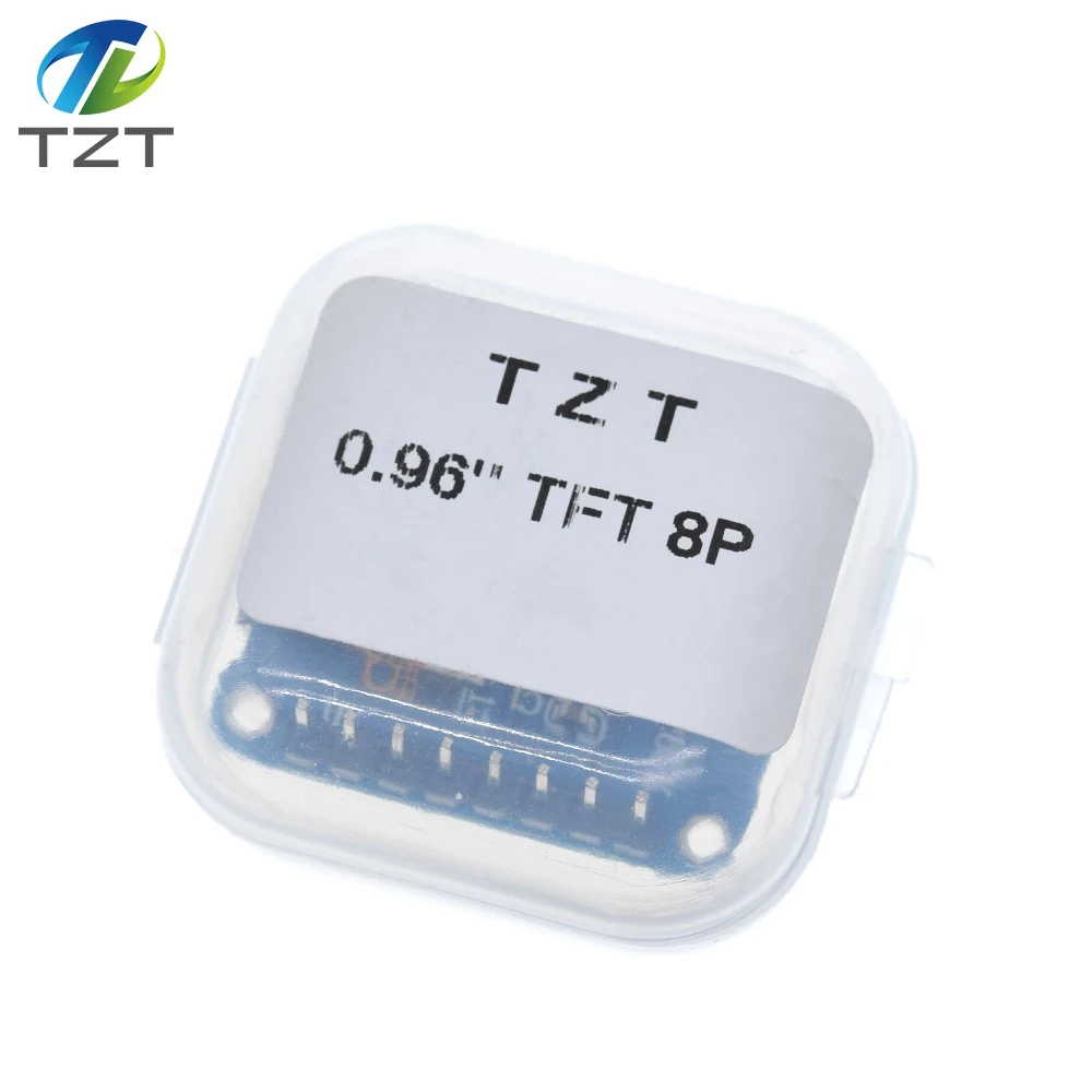TFT дисплей 0 96/1 3 дюймов IPS 7P SPI HD 65K полноцветный ЖК модуль ST7735 / ST7789 Привод IC 80*160 240*240