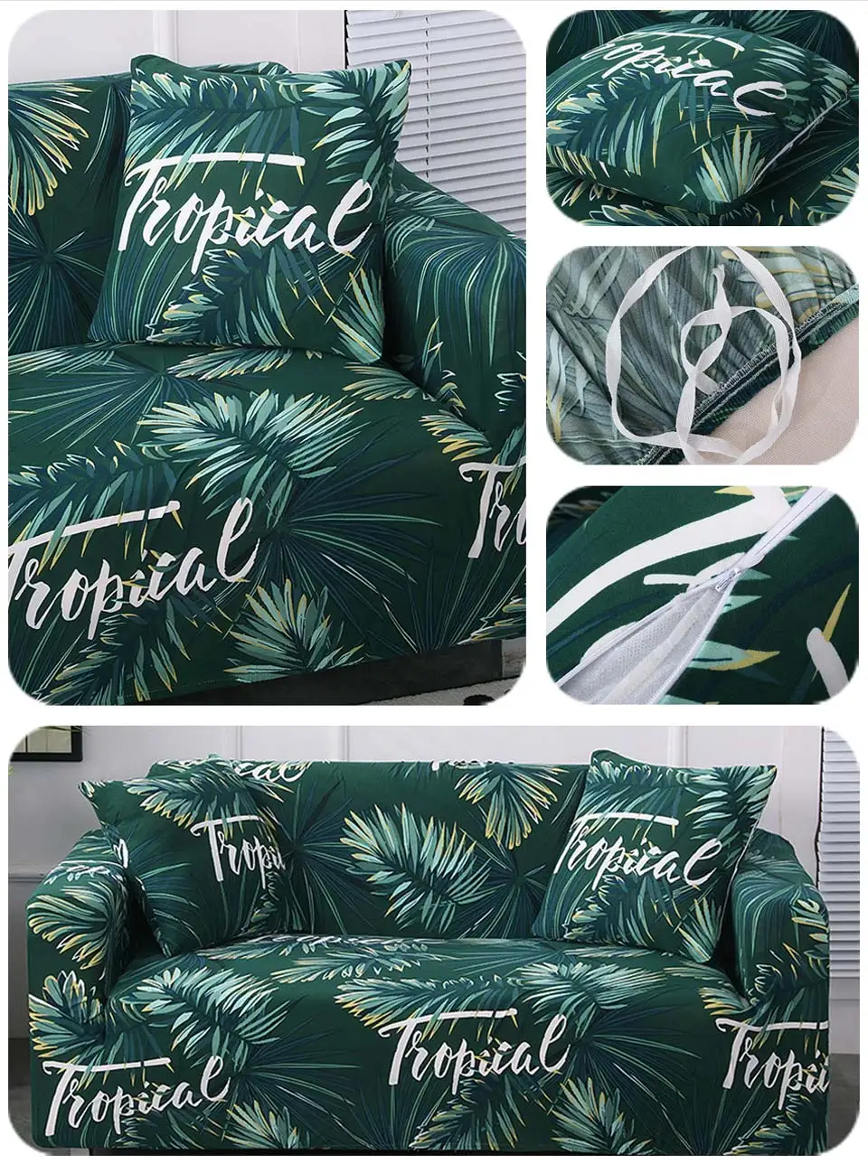 Стрейч чехлов секционные эластичный универсальный чехол для дивана зеленый цвет для Гостиная диван в форме буквы L кресло Single2/3 seater