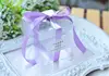 5x5x5cm PVC Clear Candy Boxes Wedding Decorations Party Supplies Gift Box Baby Shown Favors Candy Box with Ribbon ► Photo 3/5