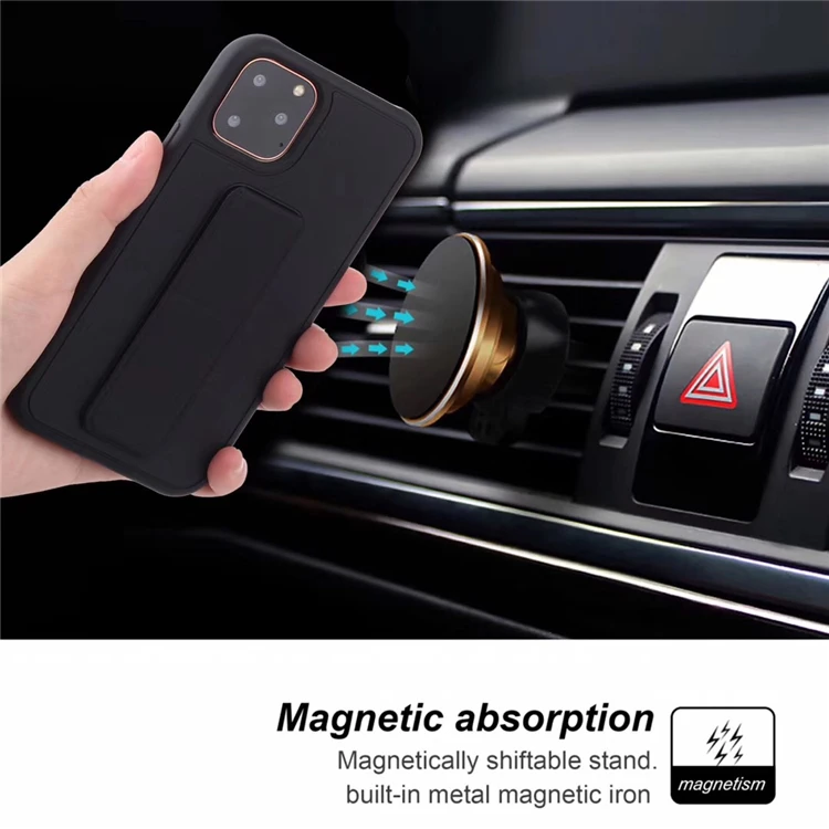 Цветной яркий однотонный чехол для телефона с защитой от падения для iphone 11 pro MAX XS Max X XR 8 7 6 Plus, мягкий чехол с магнитными присосками