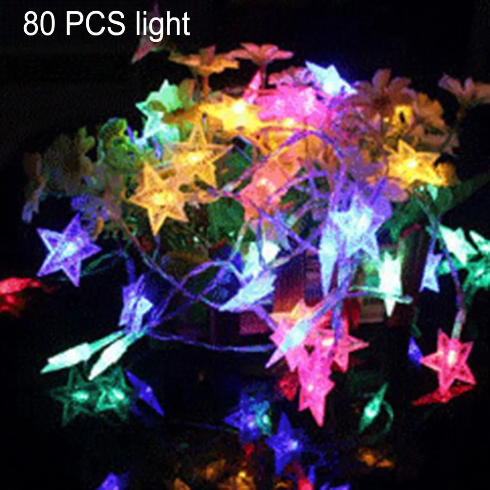 

ICOCO 10m 80 LEDs Star shape Battery box lamp string Lighting Wholesale Supplier Sale