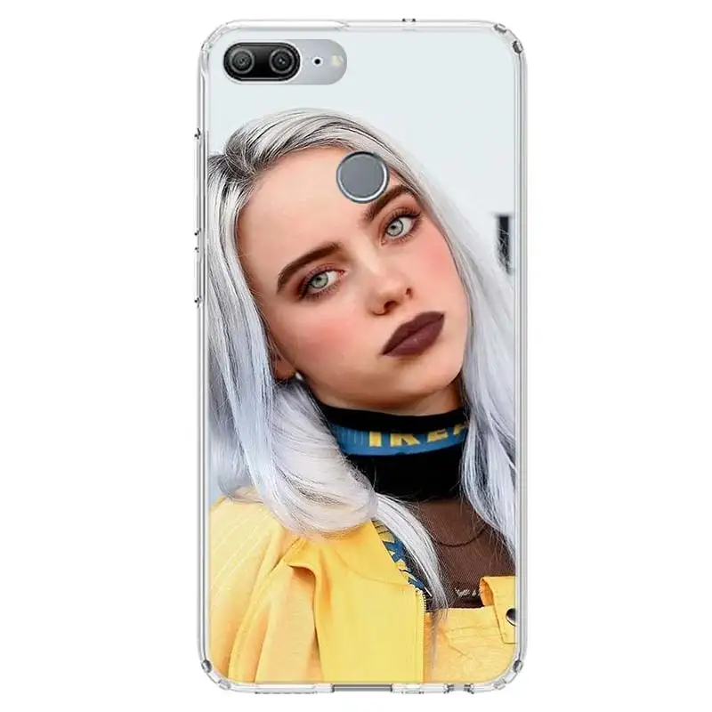 Billie Eilish Красивая желтая крышка чехол для телефона для huawei Y9 Y5 Y6 Y7 Honor 8X 8A 8S 7A фотоаппаратов моментальной печати 7S 9 10 Lite 8A 10i 20S Coque чехол - Цвет: TW014-1