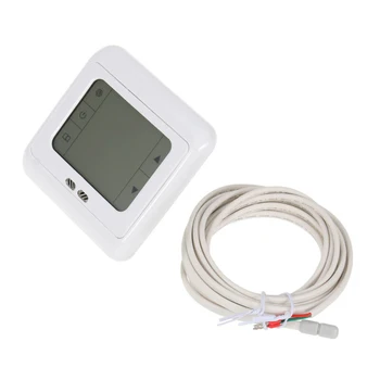 

Touch Screen Electric Thermostat Digital LCD Display Home Underfloor Heating Meter Thermal Regulator Controller
