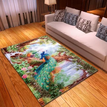 

Abstract oil painting color living room carpet bedroom colorful butterfly large size rugs dining floor mat home Decorative