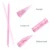 Nail Crystal Stick Double End Nail Art Кутикула Толкатель Remover Педикюр Многоразовый Уход За Ногтями Маникюр Набор Инструментов 25/50/100 шт.