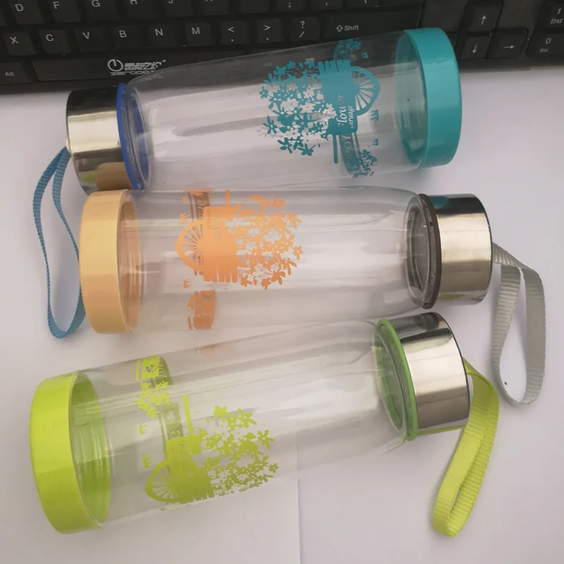 

Plastic Water Bottle 650ml 22oz Leak Proof Caps with Carrying Loop