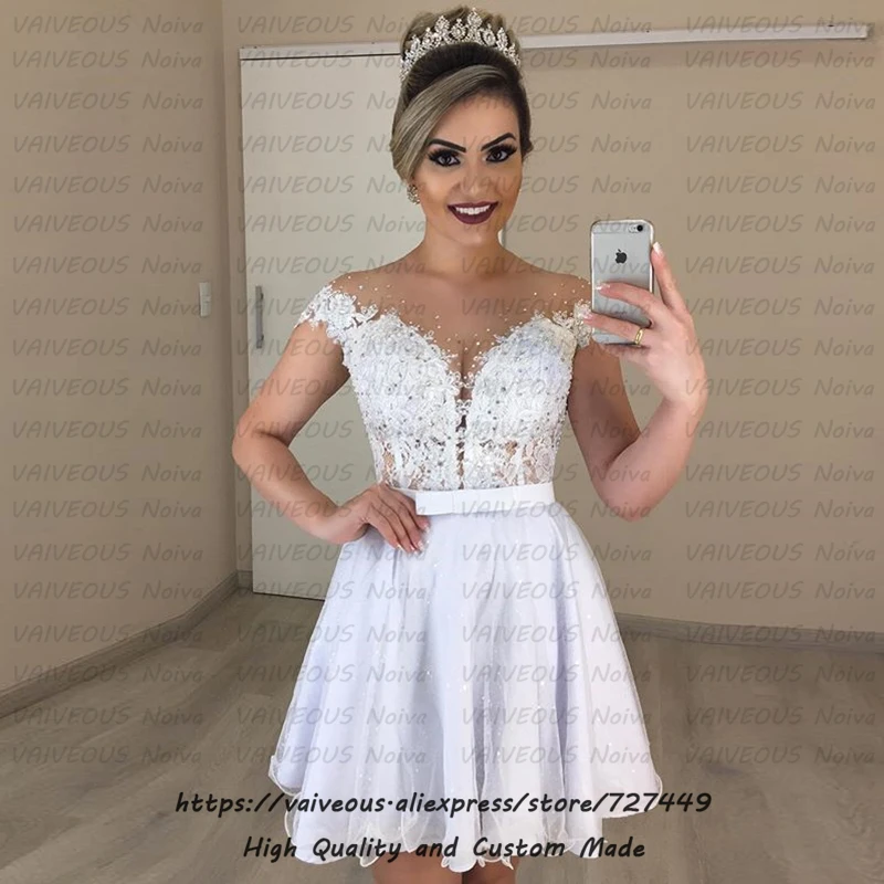 Vestido de noiva 2 em 1 со съемным шлейфом романтическое платье невесты кружевное бальное платье 2 в 1 свадебное платье Robe de Mariee