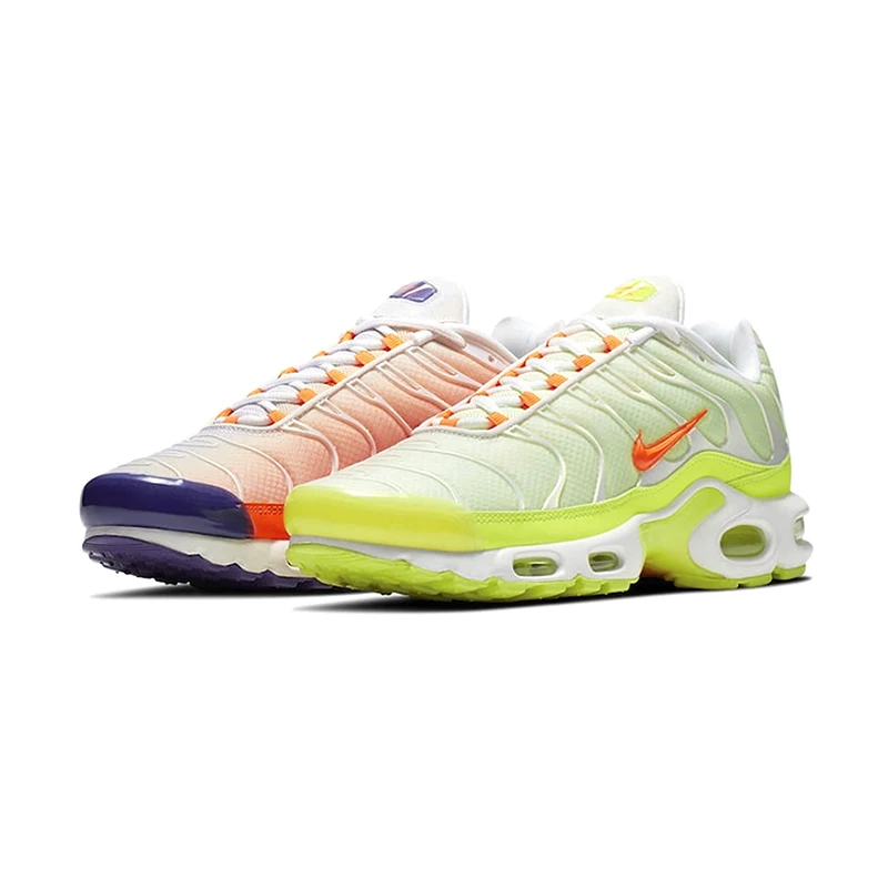 Nike Air Max TN плюс цвет флип Новое поступление мужские кроссовки дышащие уличные спортивные кроссовки - Цвет: white
