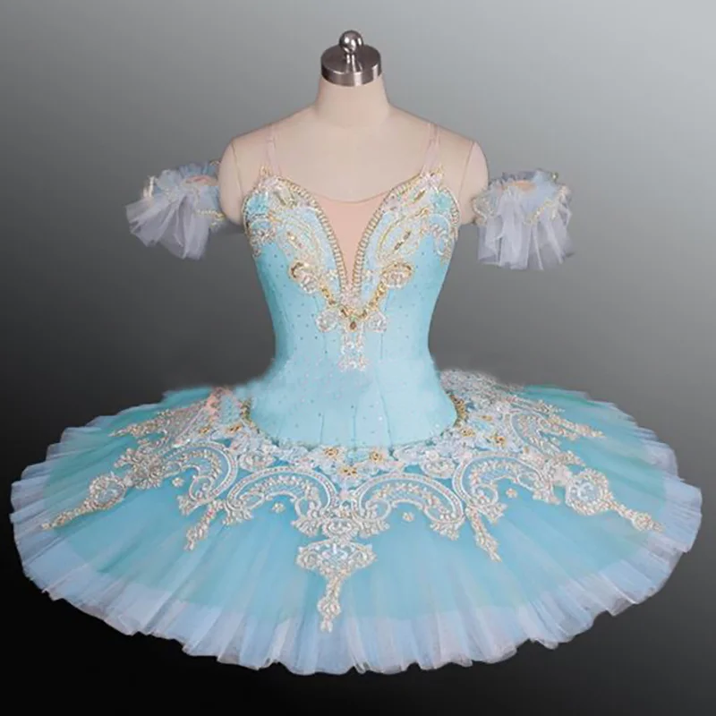 

Ballet Dance Costumes For Breadcrumb Fairy Sleeping Beauty/Stiff Tulle Pre-Professional Peach Sugar Baile Dance Pancake Tutu
