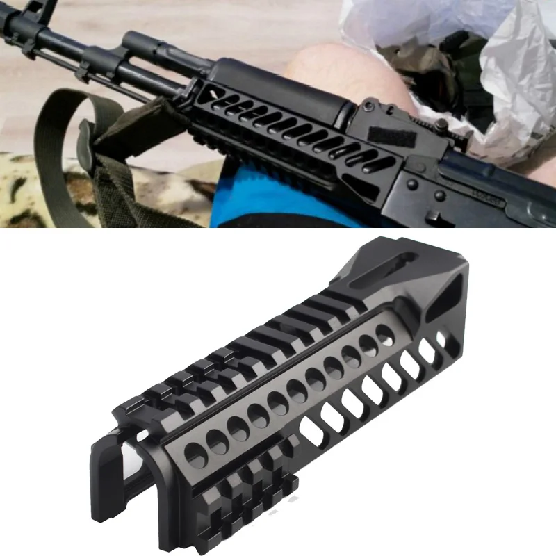 

Magorui Tactical AK47 AK74 Gun Rail System Single Side Picatinny Rail Handguard