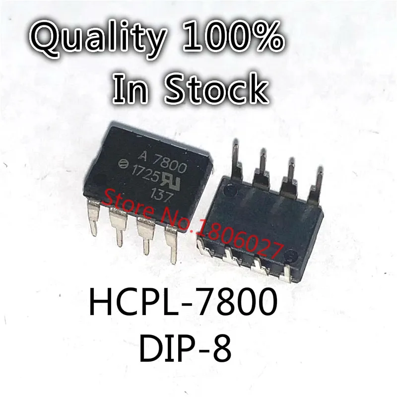 10 шт./лот Spot hot sale A7800 HCPL 7800A DIP 8 / A7840 7840 DAC0832 DAC0832LCN OPA2277PA NEW Original|Интегральные схемы| |