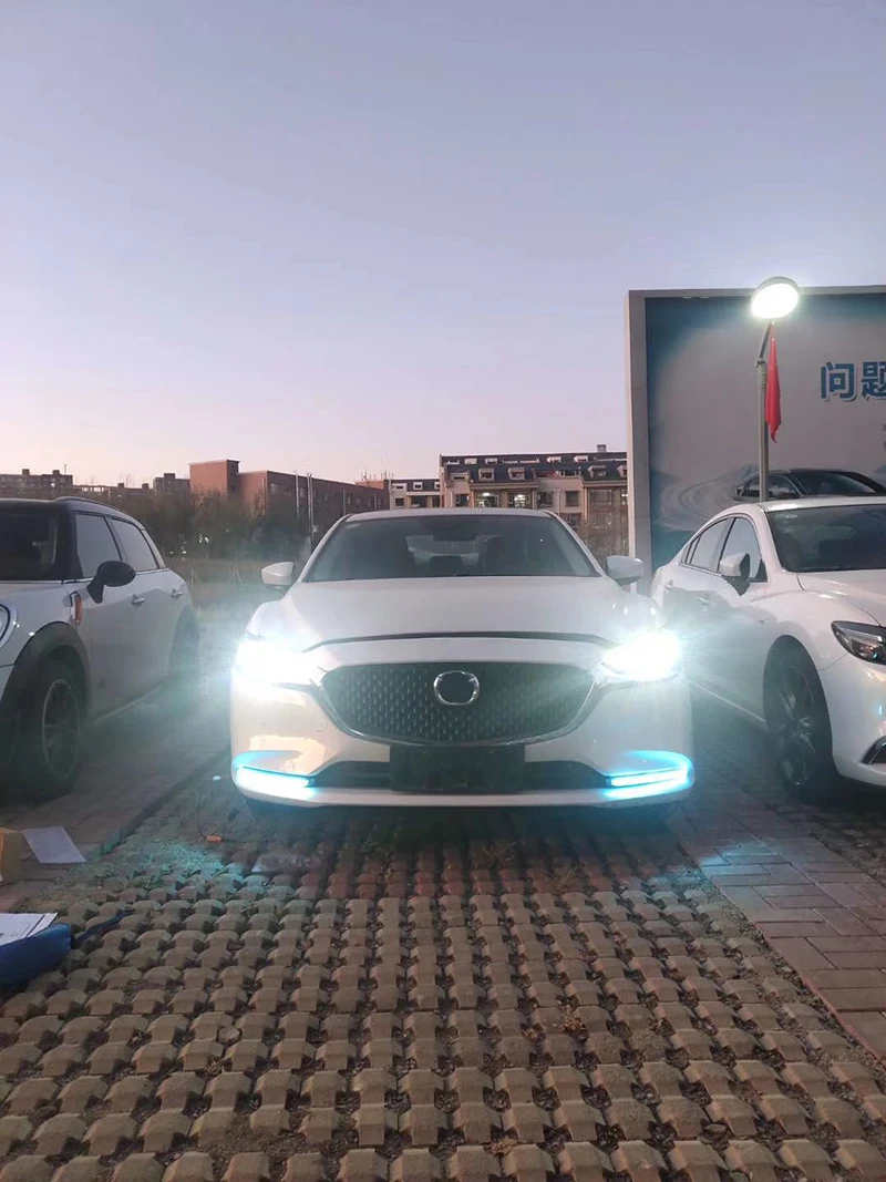 Автомобильный светильник аксессуар для Atenza 2019 2020 Дневной светодиодная лампа ДХО