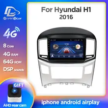 android 9.0 car multimedia player for Hyundai H1 Grand Starex 2016 years radio stereo gps navigation system(China)