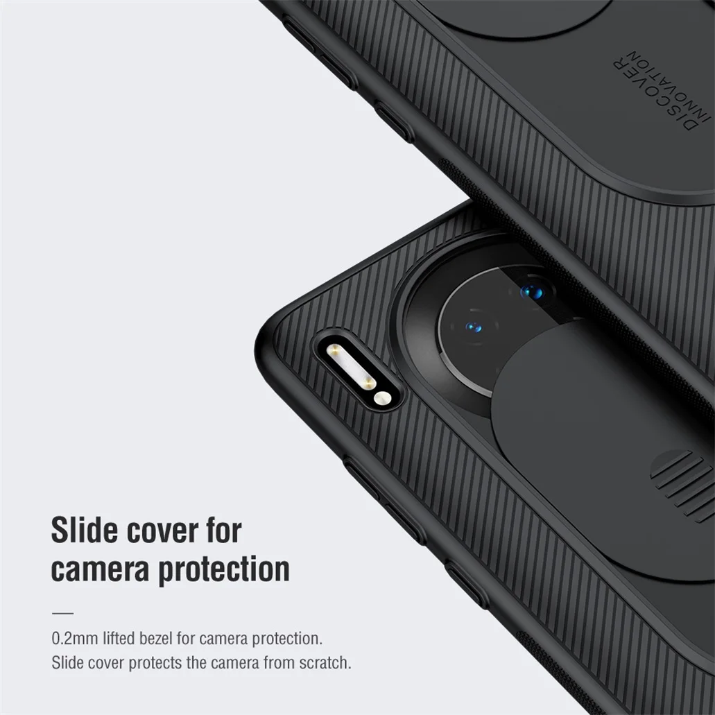 Для huawei mate 30 Pro 5G чехол NILLKIN CamShield чехол слайд-камера защита конфиденциальности Классическая задняя крышка для huawei mate 30
