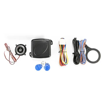

12V Universal Car Engine Finger Push Starter Alarm Push Starts Stop System RFID Push Button Starts Keyless Immobilizer SQ9002