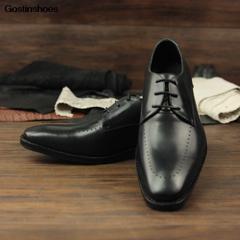 Классические туфли Goodyear для крупного рогатого скота Pi Da Di сделанные на заказ