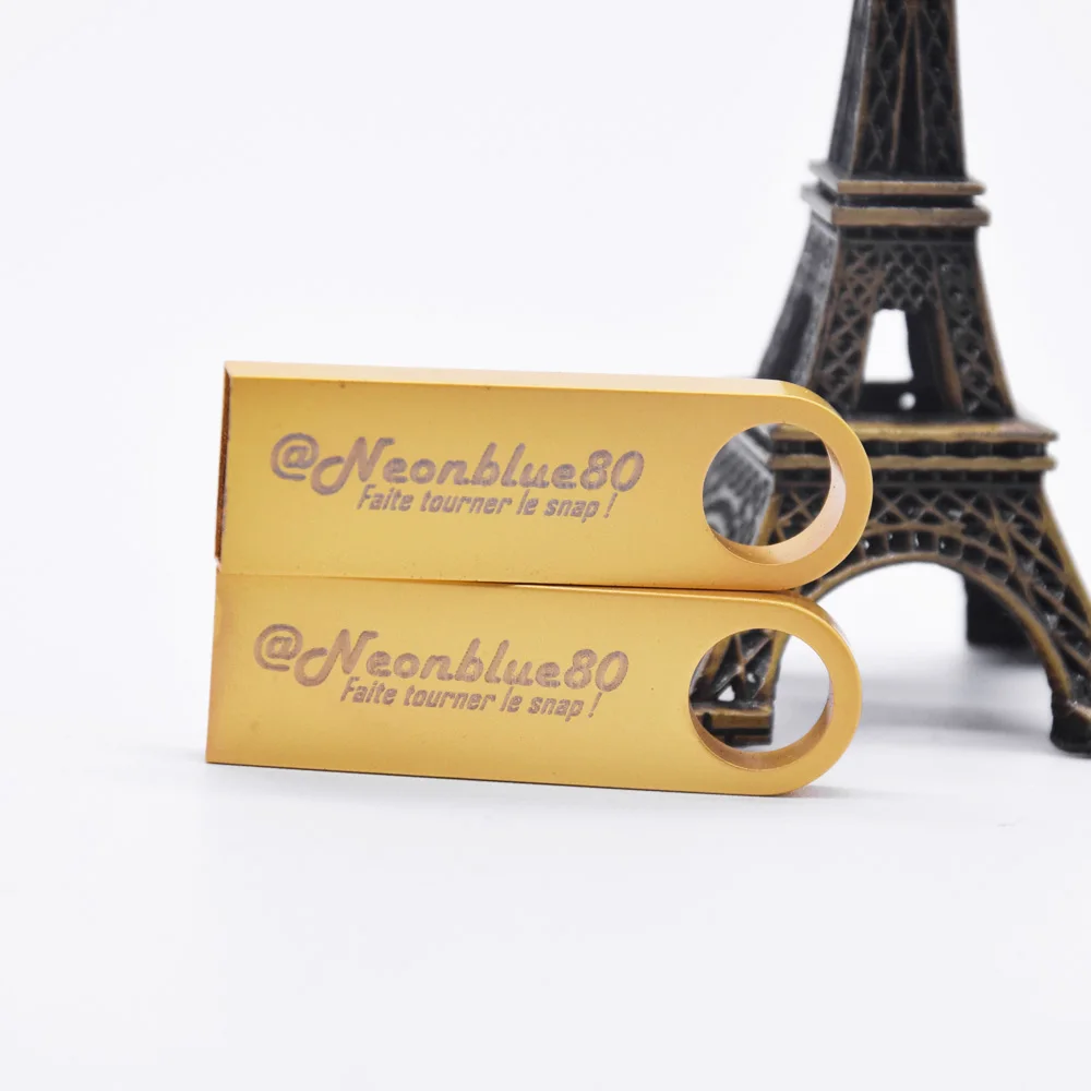 10 шт./лот usb флеш накопитель 4 ГБ 8 16 32 64 водонепроницаемый металлический ключ карта