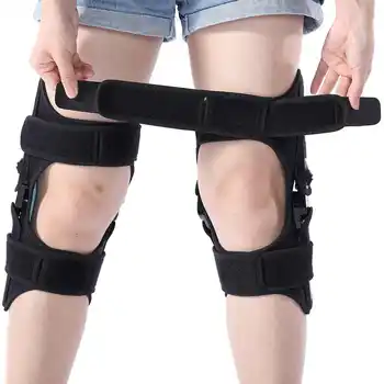 

1Pcs New Knee Protection 3 Speed Powerful Spring Force Adjustment Lifting Joint Support Anti-skid Can Relieve Sore Old Cold Leg