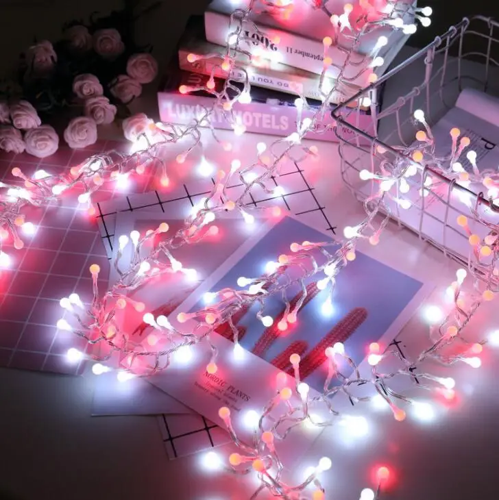 

Creative Decorative Firecracker Copper Wire Lamp Battery Box Firecracker Color Luminescent led Copper Wire Lamp